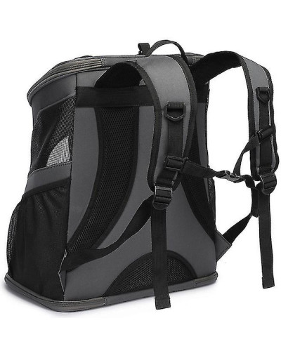 Cat capsule backpack with a porthole window "Cosmocat"