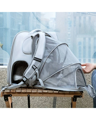 Classic cat backpack -  expandable version